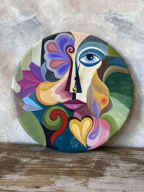 ρολόι "καλειδοσκόπιο χρωμάτων"