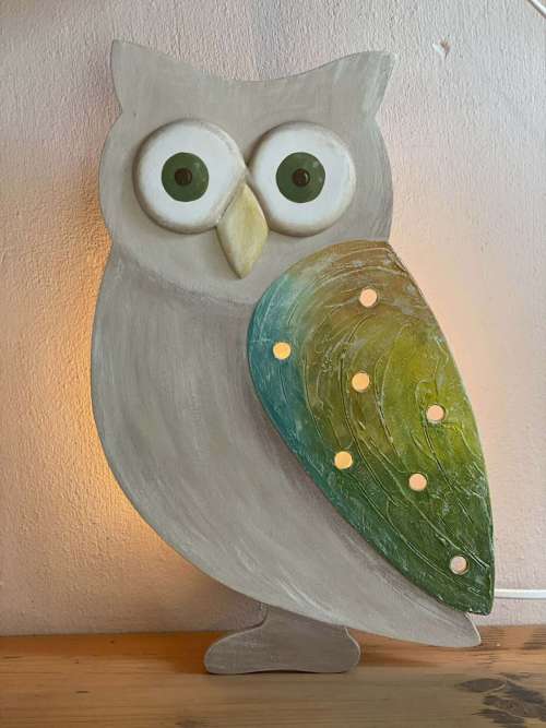 φωτιστικό κουκουβάγια