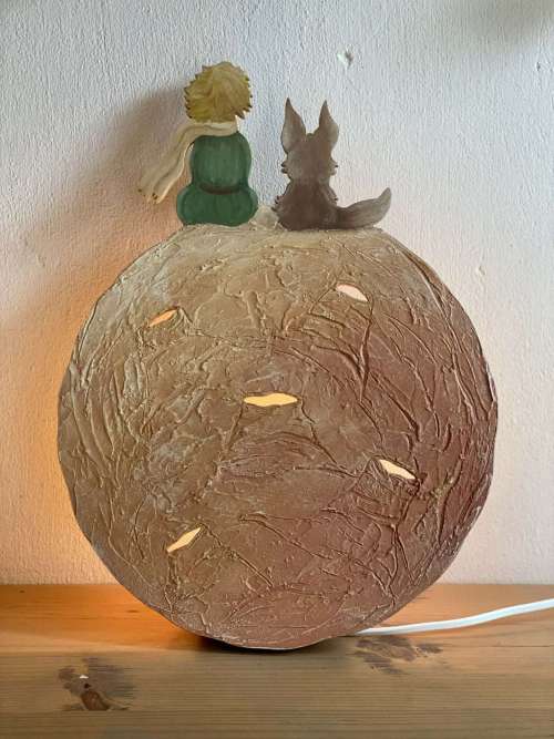 φωτιστικό μικρός πρίγκιπας με αλεπού