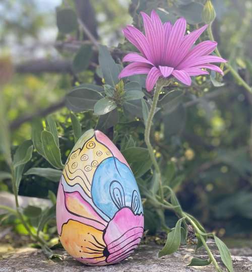 αυγό έκρηξη χρωμάτων