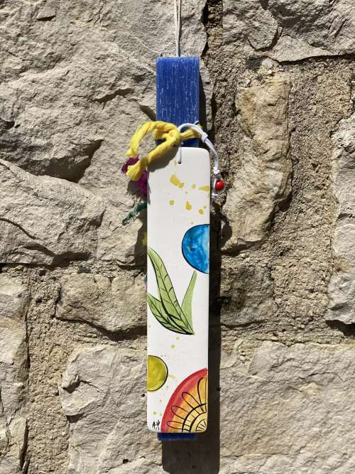 λαμπάδα με σελιδοδείκτη