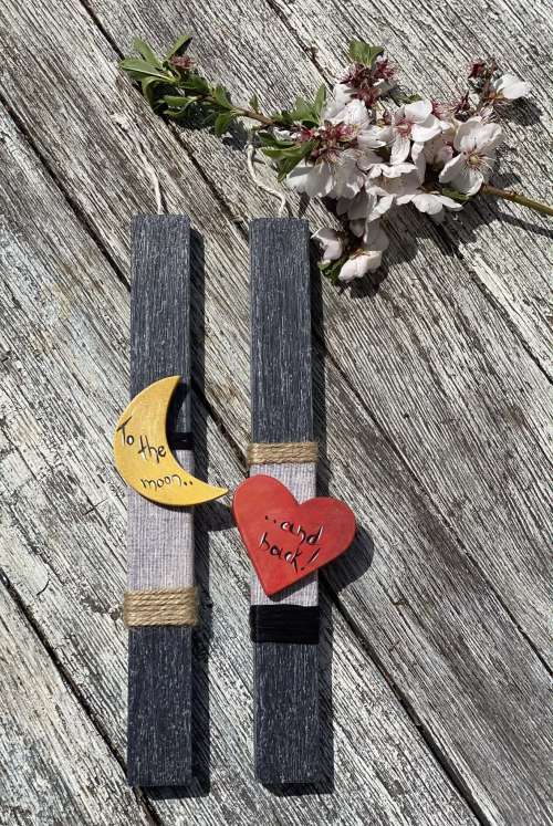 λαμπάδα ζευγάρι