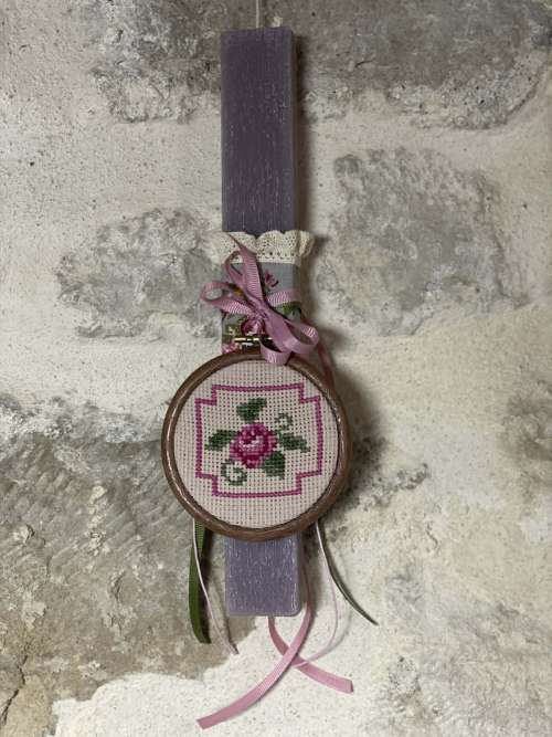 λαμπάδα τριανταφυλλάκι